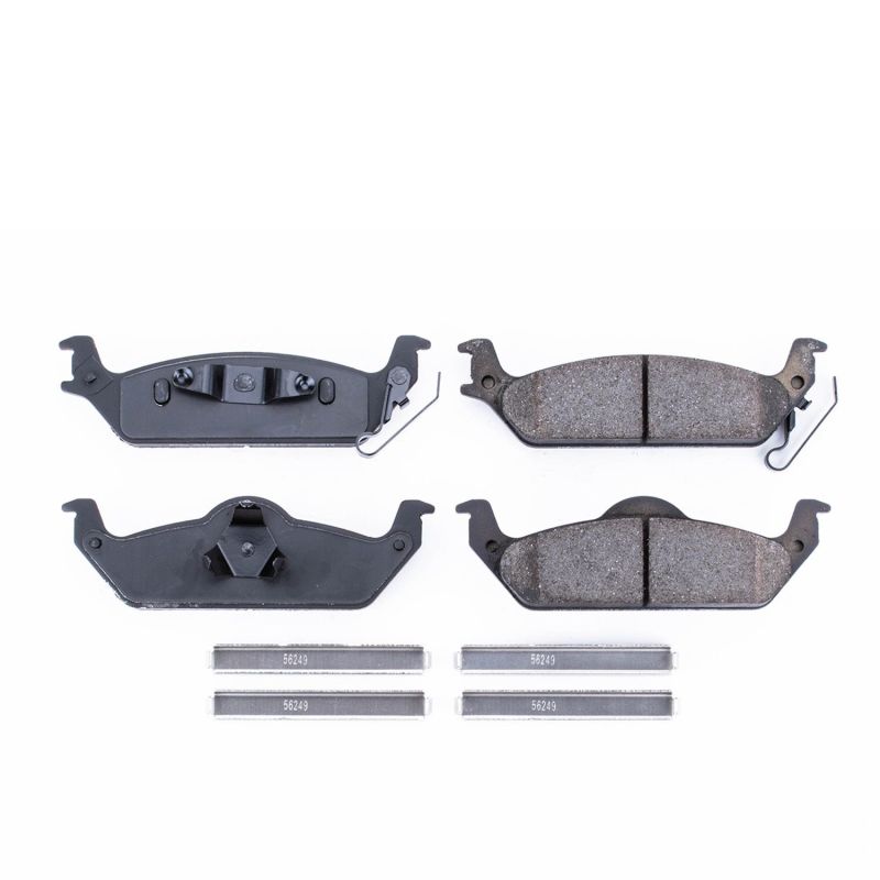 Power Stop 03-04 Dodge Dakota Rear Z17 Evolution Ceramic Brake Pads w/Hardware PowerStop