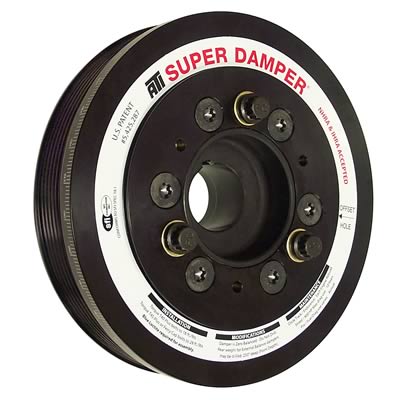 ATI Damper - 6.78in - Alum - 6 Grv - 10 Percent UD - LS1/LS2 F/V Body - No A/C - Alum Hub - 3 Ring ATI917243