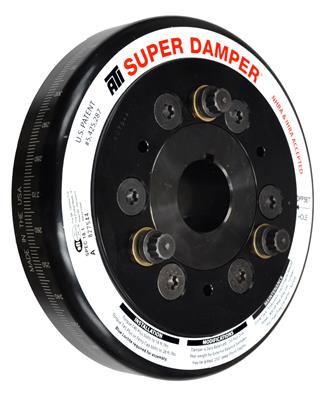 ATI Damper - 6.325in - Alum - Chevy SB / 90 Deg V6 - Pont 4 Cyl - 2 Ring ATI917260