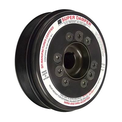 ATI Damper - 6.77in - Alum - 8 Grv - Ecotec - 3 Ring ATI917287