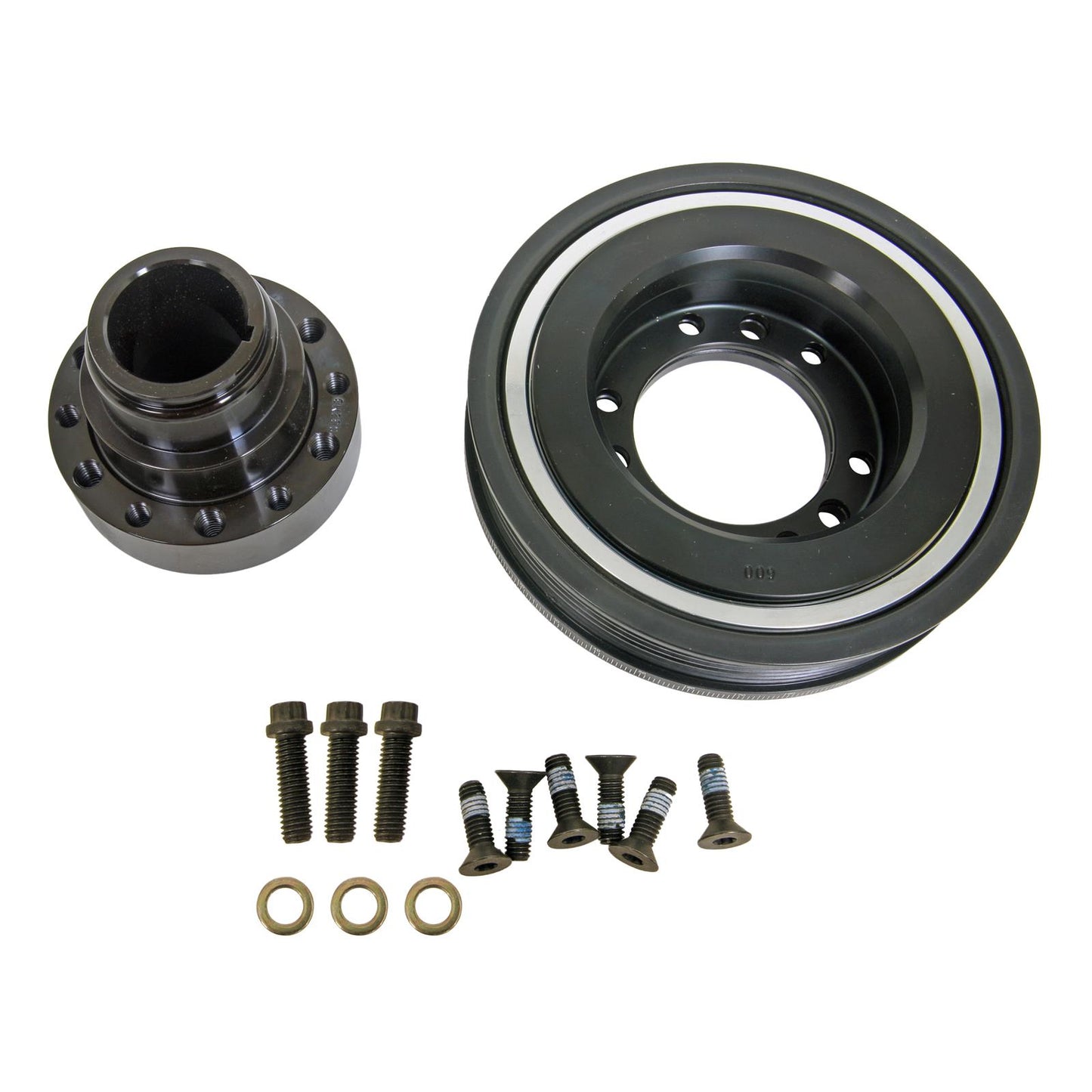 ATI Damper - 6.78in - AL - 6 Grv - LS1/2/3/6 - 97-13 Y Body - No A/C - CT525/LSX454R Crate - 3 Ring ATI917295