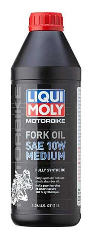 Liqui Moly 20092 Motorbike Fork Oil 10W Medium (1L)