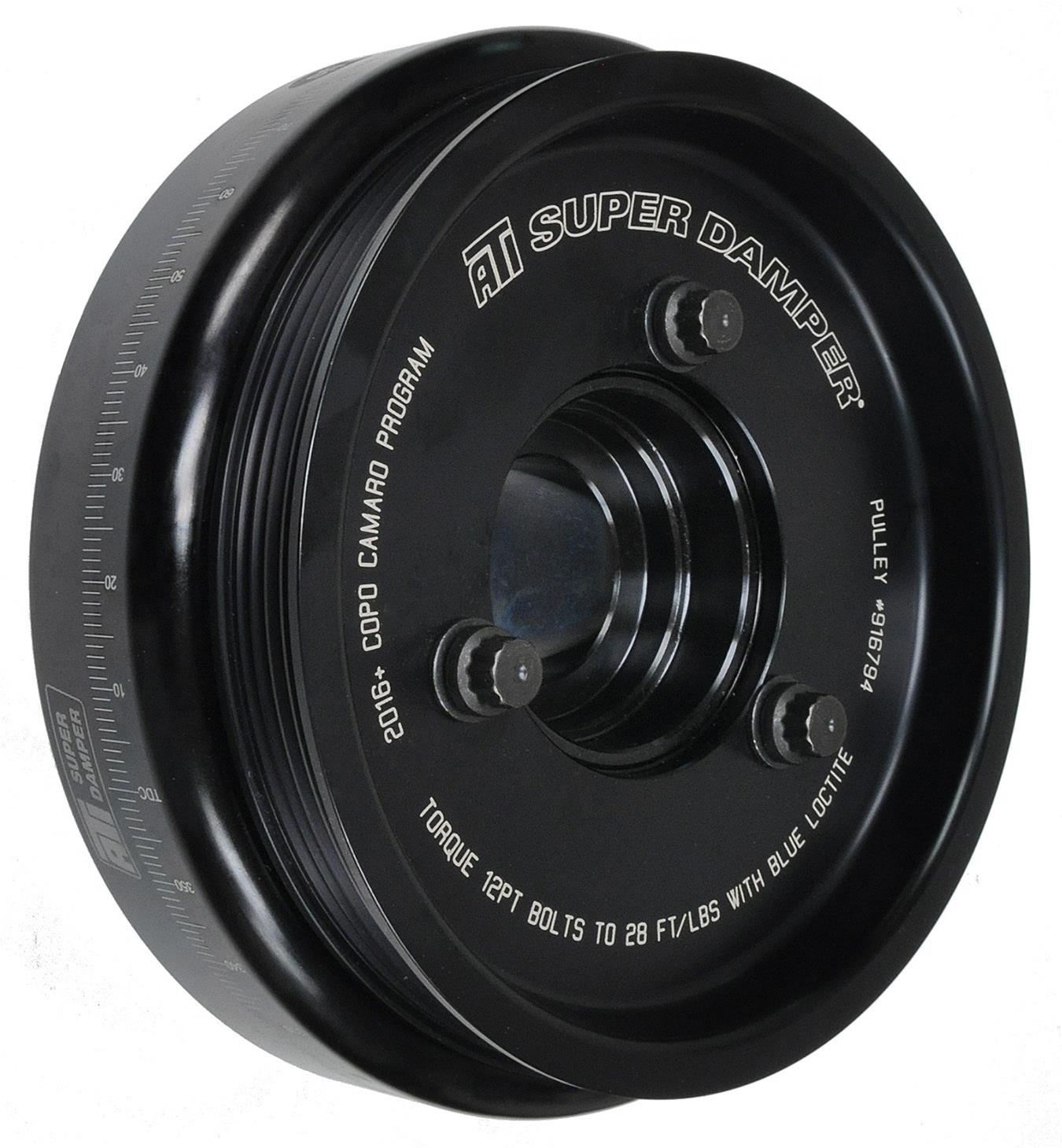 ATI Damper - 7.074in - Alum - 4 Grv - LS - 2016+ Na Copo Camaro ATI918427-16