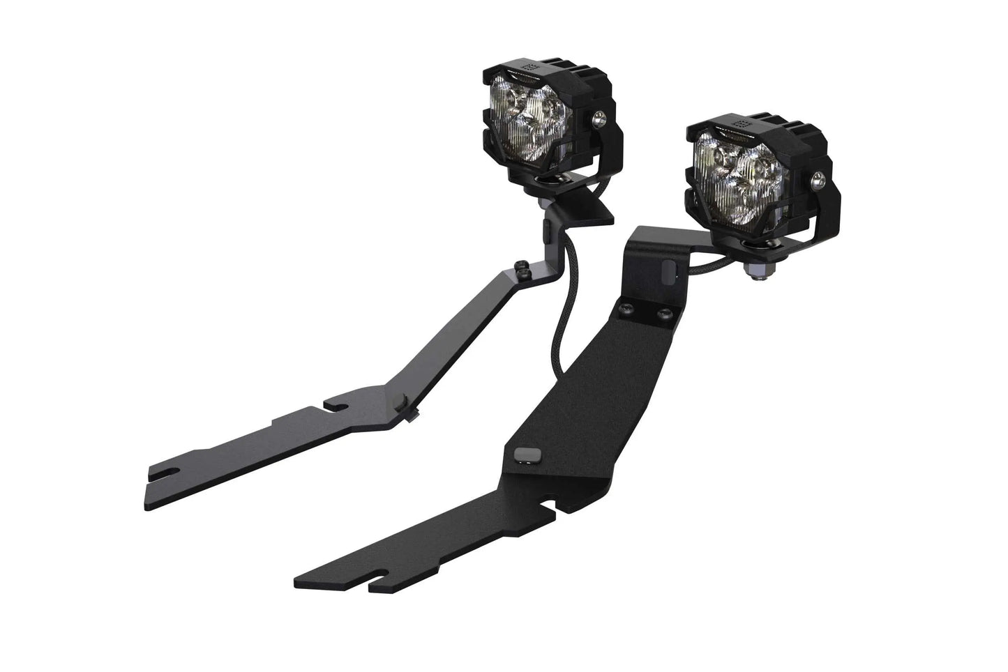 Morimoto 4Banger Ditch Light Kit: 19+ Ram HD (NCS Yellow SAE Wide Beam) Morimoto