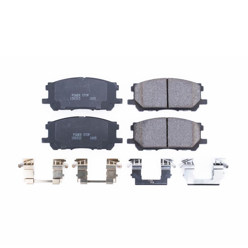 Power Stop 04-06 Lexus RX330 Front Z17 Evolution Ceramic Brake Pads w/Hardware PowerStop