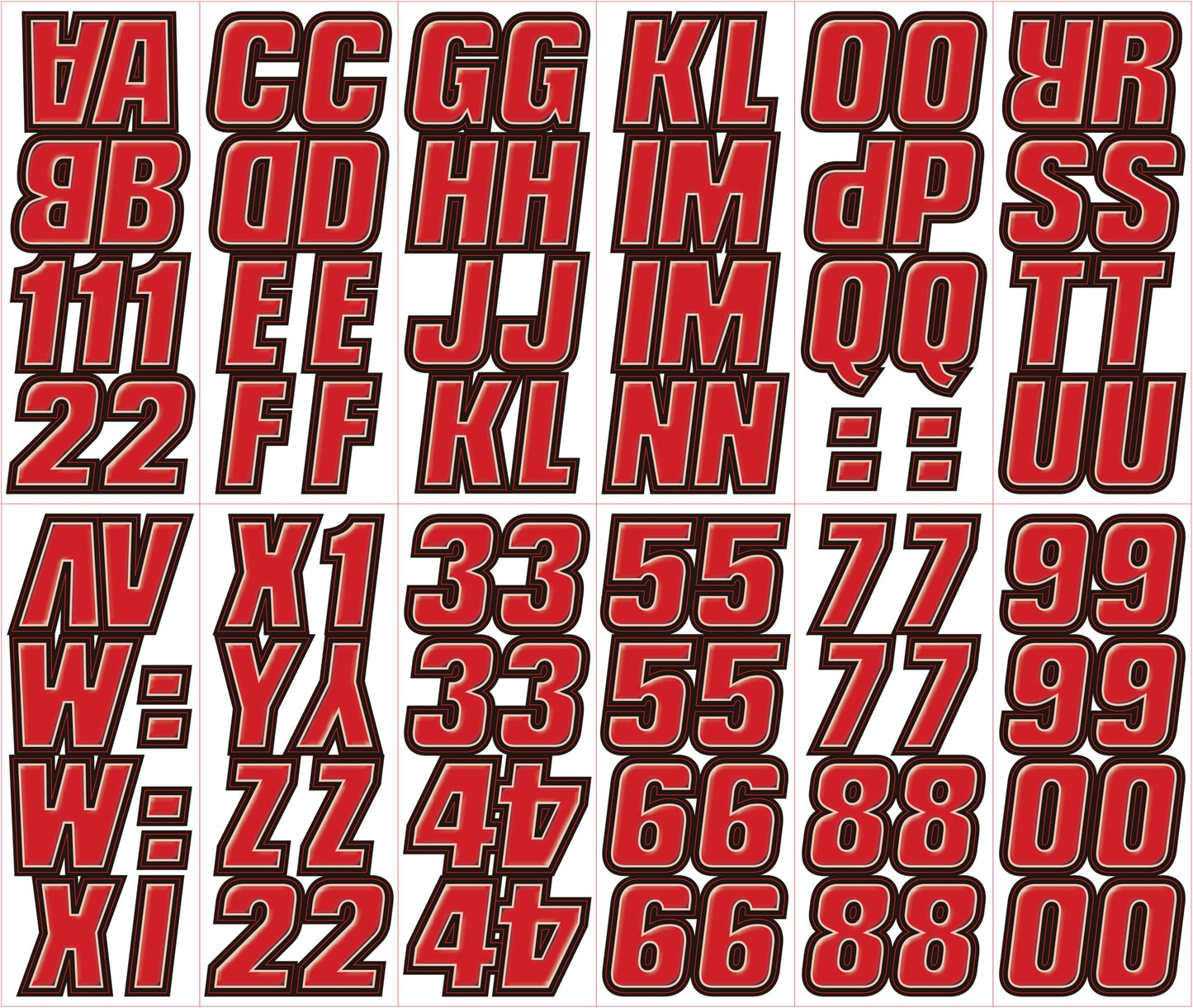 Hardline Wtr Reg Kit Red/Blk - REBLK320