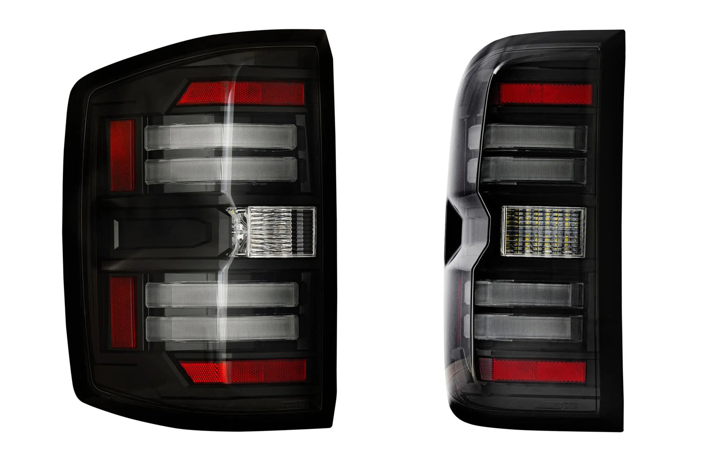 Morimoto XB LED Tail Lights: Chevrolet Silverado (14-19 / Smoked Lens / Set) Morimoto
