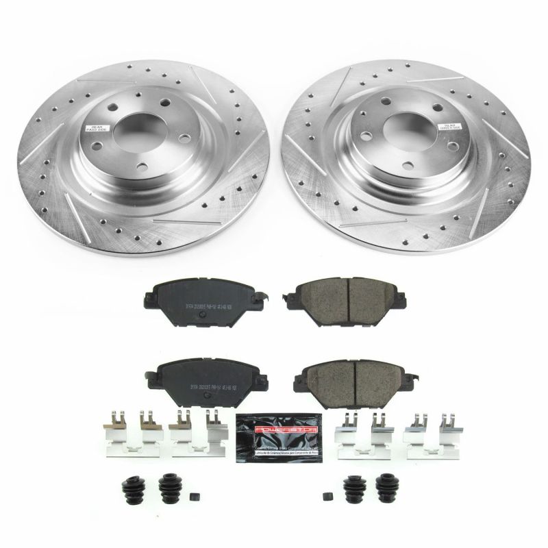 Power Stop 16-19 Mazda CX-9 Rear Z23 Evolution Sport Brake Kit PowerStop
