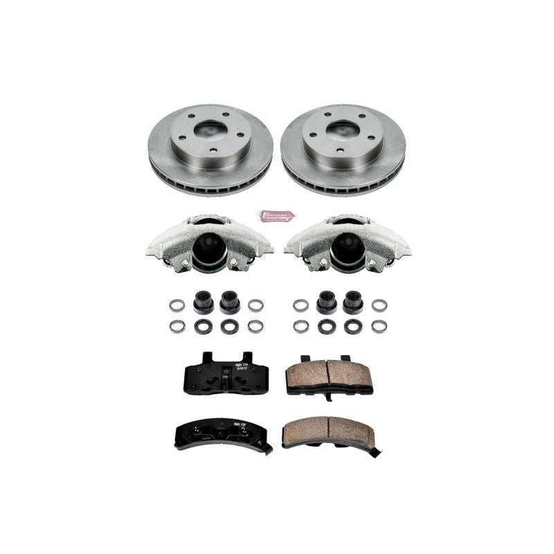 Power Stop 94-99 Dodge Ram 1500 Front Autospecialty Brake Kit w/Calipers PowerStop