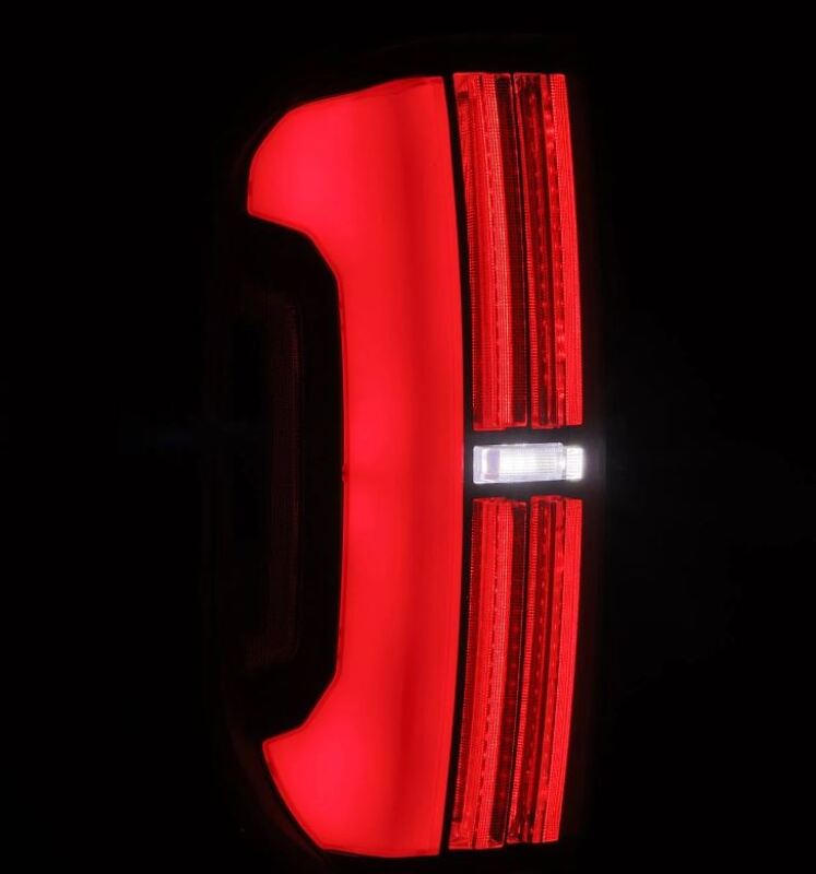 AlphaRex 672052 14-21 Toyota Tundra Nova-Series LED Tail Lights - Black Red
