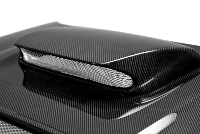 Seibon HD0405SBIMP-RC RC-Style Carbon Fiber Hood for 2004–2005 Subaru Impreza/WRX