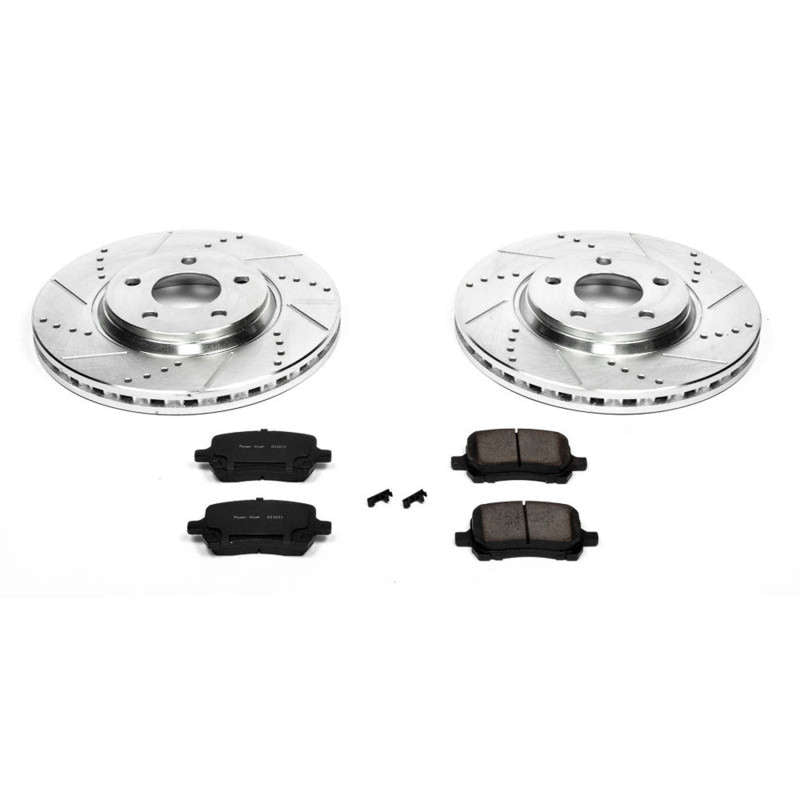 Power Stop 09-10 Pontiac G5 Front & Rear Z23 Evolution Sport Brake Kit