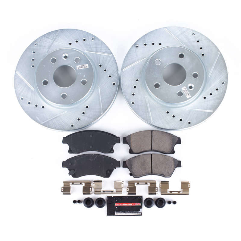 Power Stop 12-17 Chevrolet Sonic Front and Rear Z23 Evolution Brake Kit