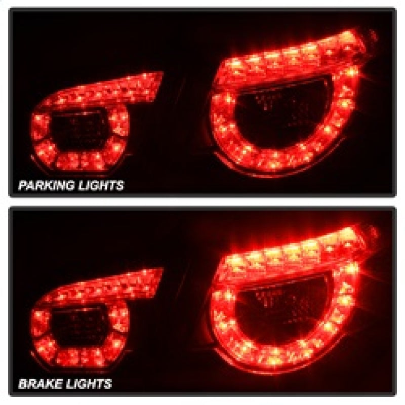 Spyder Chevy SS 2014-2016 LED Tail Lights Black ALT-YD-CVSS14-LED-BK SPYDER