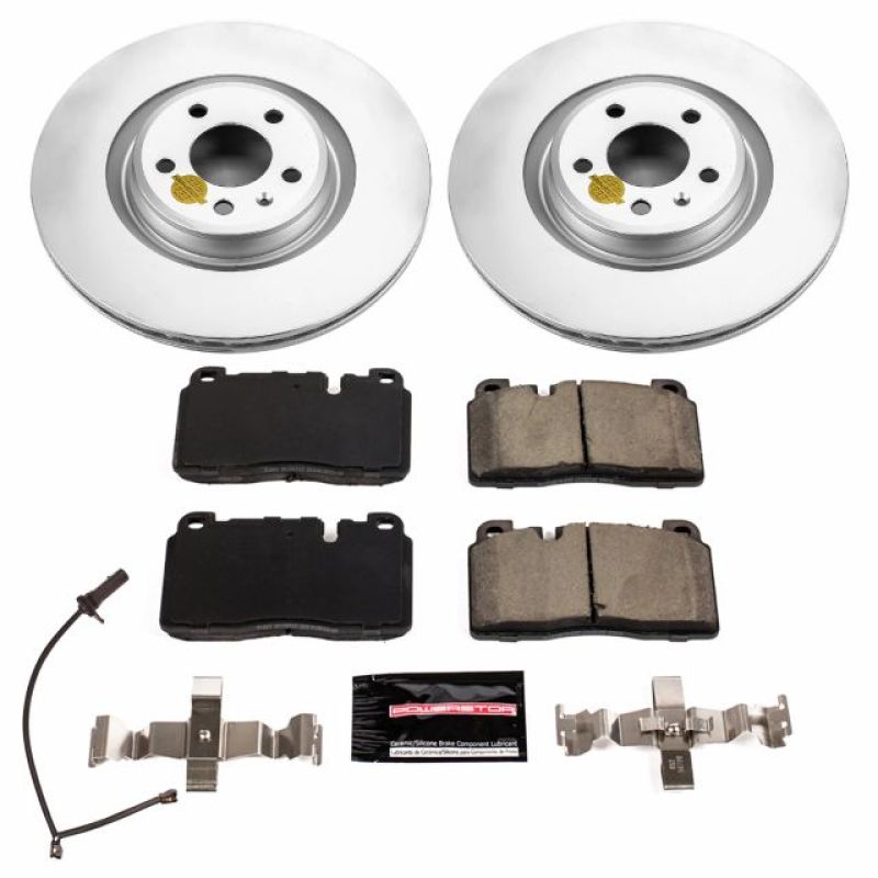 Power Stop 17-18 Audi A6 Front Z23 Evolution Sport Coated Brake Kit PowerStop