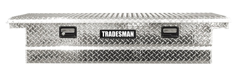 Tradesman Aluminum Single Lid HD 28 Cross Bed Low-Profile Truck Tool Box (72in.) - Brite Tradesman