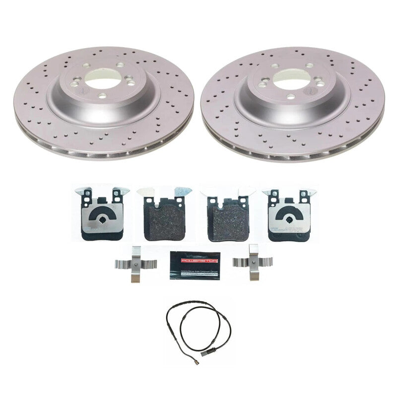 Power Stop 16-18 BMW M2 Rear Eurostop Brake Kit PowerStop