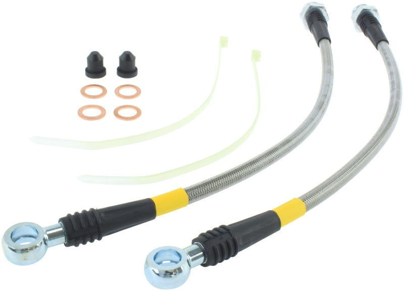 StopTech 2003 Saturn Ion Stainless Steel Front Brake Line Kit Stoptech