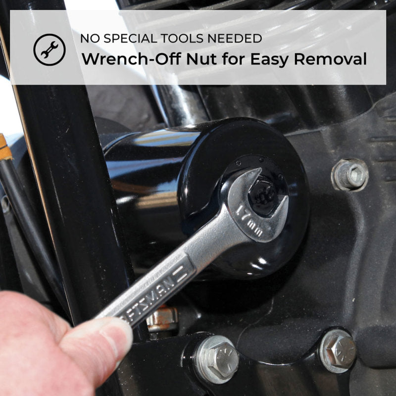 K&N Honda / Kawasaki / Yamaha / Polaris / Victory 2.688in OD x 3.344in H Oil Filter - Chrome K&N Engineering