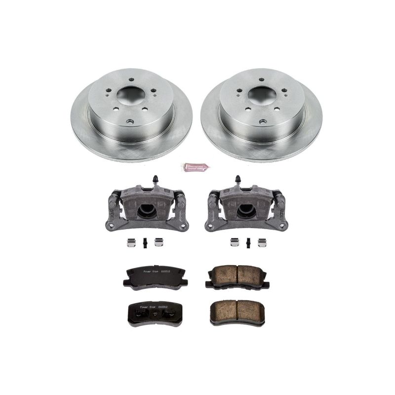 Power Stop 04-11 Mitsubishi Endeavor Rear Autospecialty Brake Kit w/Calipers PowerStop