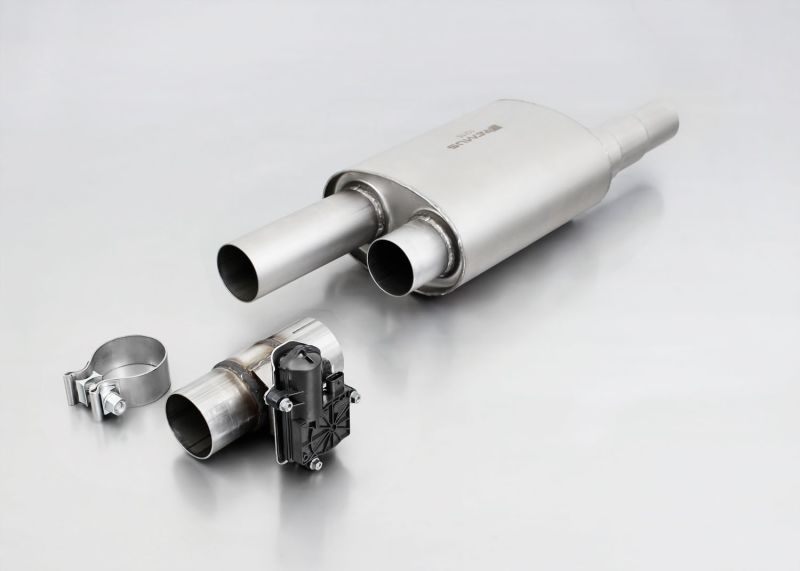 Remus Universal Sport Exhausts W/Integrated Electronic Valve & Remote Control Remus