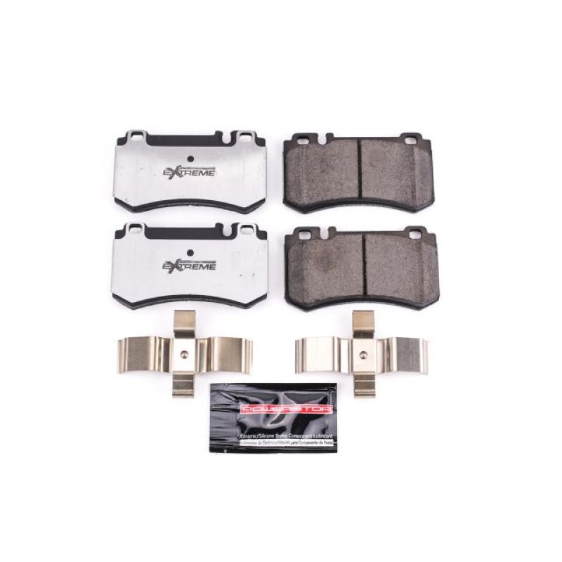 Power Stop 03-06 Mercedes-Benz CL55 AMG Rear Z26 Extreme Street Brake Pads w/Hardware PowerStop