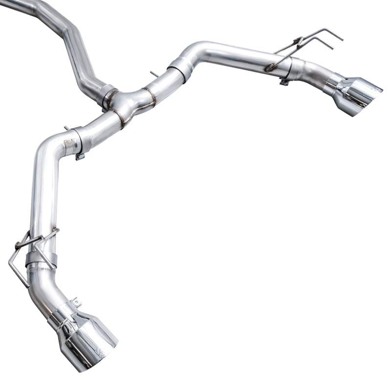 AWE Tuning 22+ Honda Civic Si/Acura Integra Track Edition Catback Exhaust - Dual Chrome Silver Tips AWE Tuning