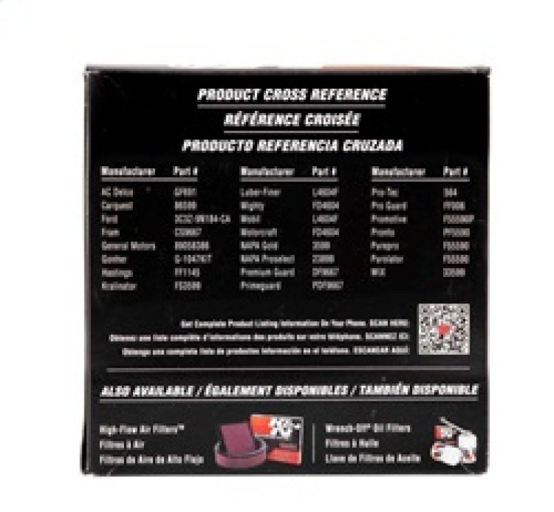 K&N 03-07 Ford 6.0L (td) Fuel Filter K&N Engineering