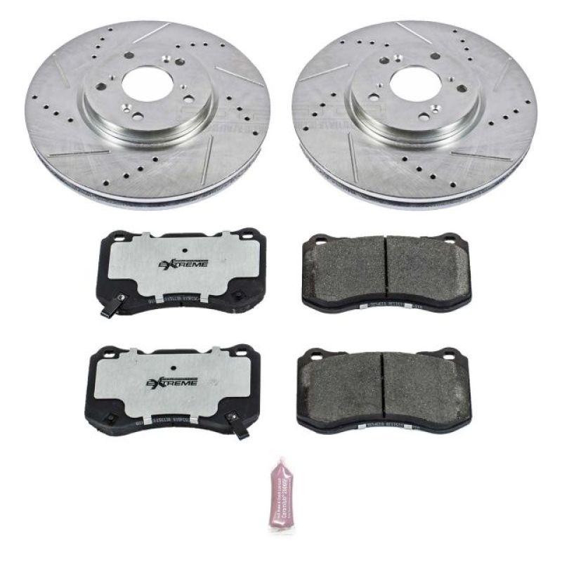 Power Stop 04-08 Acura TL Front Z26 Street Warrior Brake Kit PowerStop