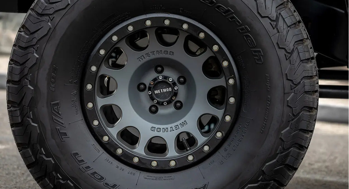 Method 305 NV TITANIUM - MATTE BLACK LIP 18x9 / 8x170 / 18/5.75, 130.81 Hub Bore - MR30589087818 Method Wheels