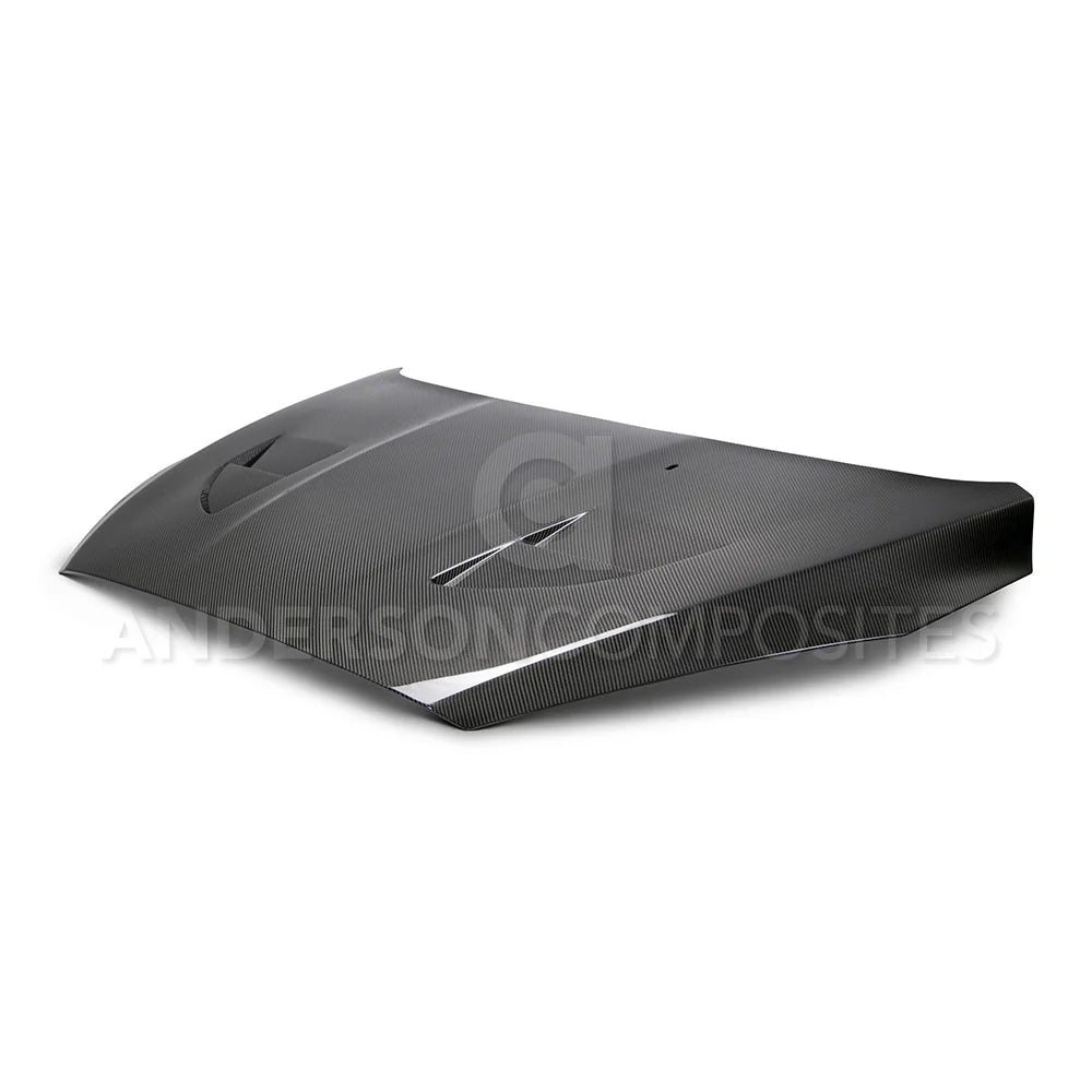 Anderson Composites 16-18 Ford Focus RS Carbon Fiber Hood Type-SA - AC-HD16FDFO-SA