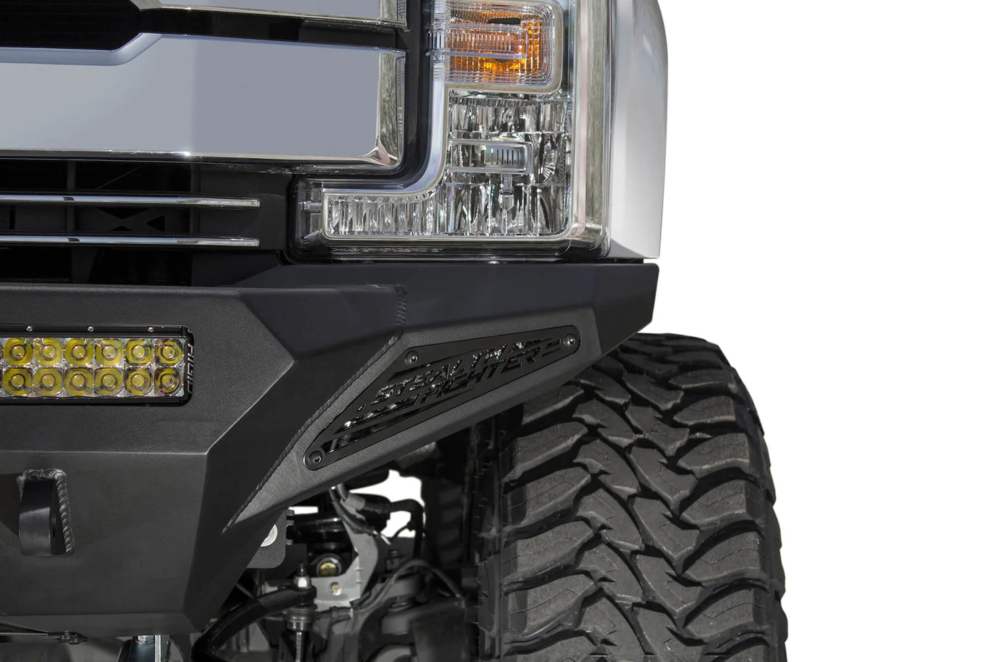 Addictive Desert Designs 2017-2022 Ford Super Duty Stealth Fighter Winch Front Bumper - Addictive Desert Designs
