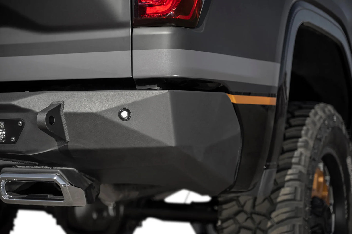 Addictive Desert Designs 2019-2021 Chevy/GMC 1500 Stealth Fighter Rear Bumper W/ Exhaust Tips - R441051280103 Addictive Desert Designs