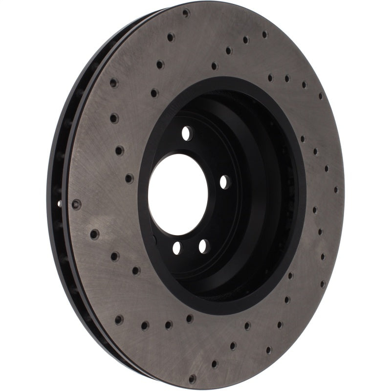 StopTech 07-13 BMW 3 Series Cryo Drilled Sport Left Front Rotor Stoptech