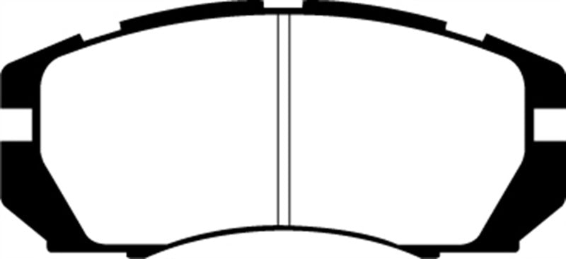 EBC YellowStuff Front Brake Pads - DP4966R EBC