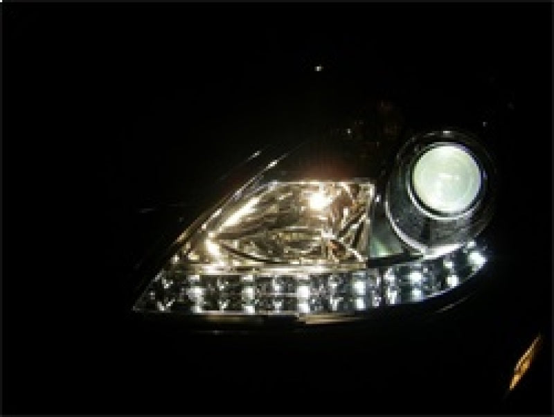 Spyder Mercedes Benz SLK 05-10 Projector Xenon/HID Model- DRL Chrm PRO-YD-MBSLK05-HID-DRL-C SPYDER
