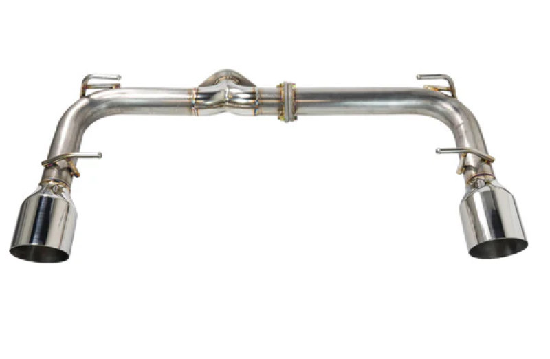Remark 2022+ Subaru BRZ/Toyota GR86 Axle Back Exhaust w/Stainless Steel Single Wall Tip Remark