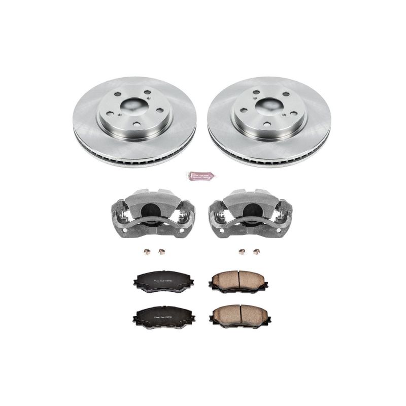 Power Stop 10-12 Lexus HS250h Front Autospecialty Brake Kit w/Calipers PowerStop