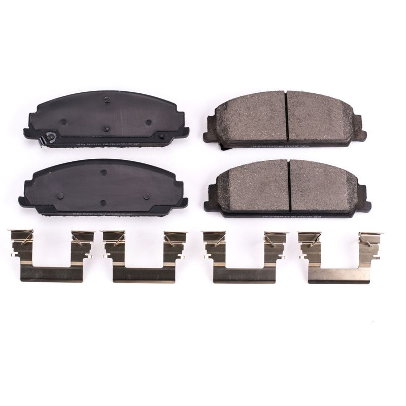 Power Stop 08-09 Pontiac G8 Front Z17 Evolution Ceramic Brake Pads w/Hardware PowerStop