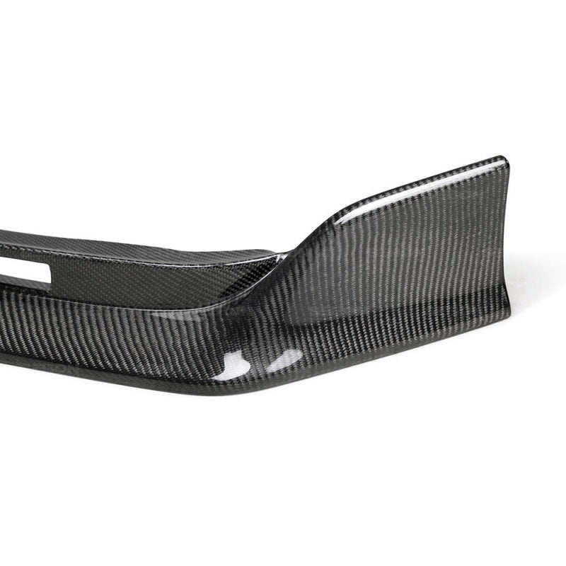 Seibon TA-style carbon fiber front lip for 2017-2021 Honda Civic Type R - FL17HDCVR-TA