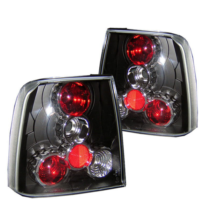 Spyder Volkswagen Passat 97-00 Euro Style Tail Lights Black ALT-YD-VWPAT97-BK SPYDER