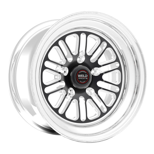 Weld S77 HD 17x8 / 5X4.75 BP / 3.18in. BS Polished Wheel (Low Pad) - Non-Beadlock