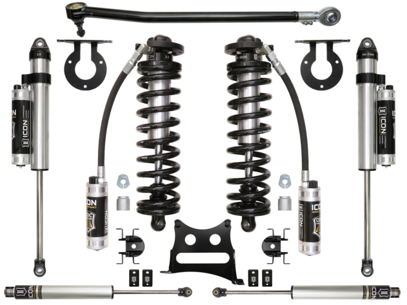ICON 2017+ Ford F-250/F-350 2.5-3in Stage 4 Coilover Conversion System ICON