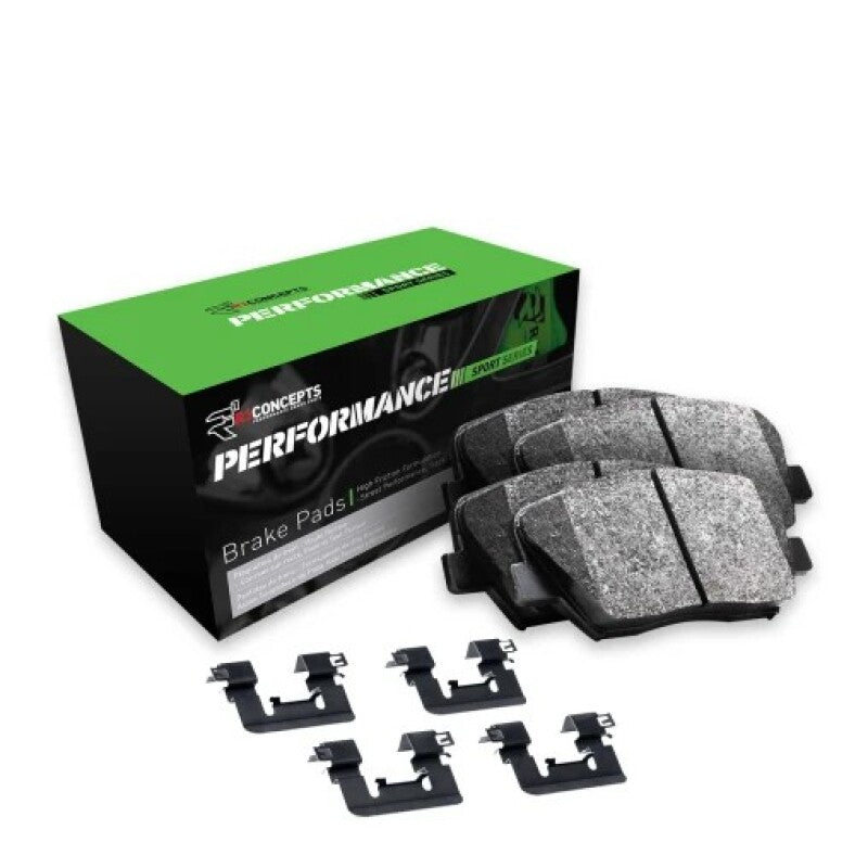R1 Rear Performance Brake Pad Kit 2012-2017 Jeep Grand Cherokee - 2115-1053-04