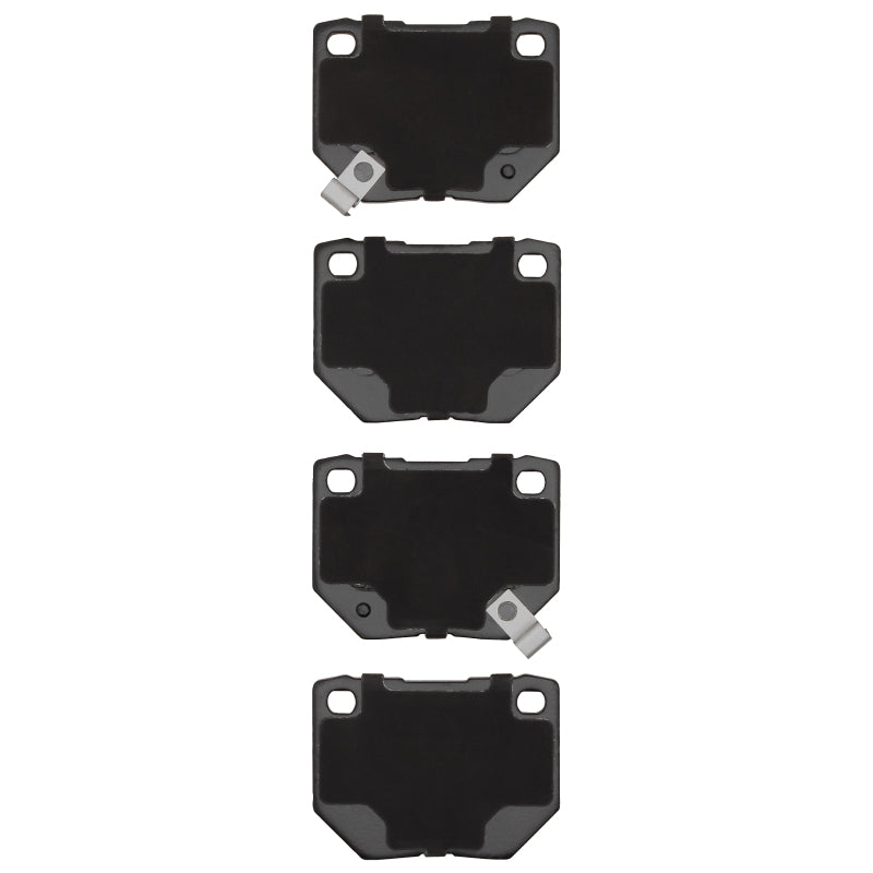 R1 Rear Semi-Metallic Brake Pads 1989-1996 Nissan 300ZX Turbo/300ZX - 2311-0461-00