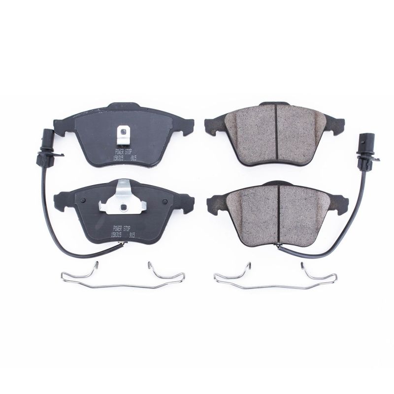 Power Stop 02-04 Audi A6 Quattro Front Z17 Evolution Ceramic Brake Pads w/Hardware PowerStop