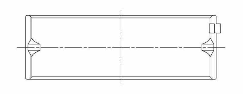 ACL 5M1186HC-STD Mitsubishi 4G63/4G64 Standard Size Calico Coated Standard Size High Performance Main Bearing