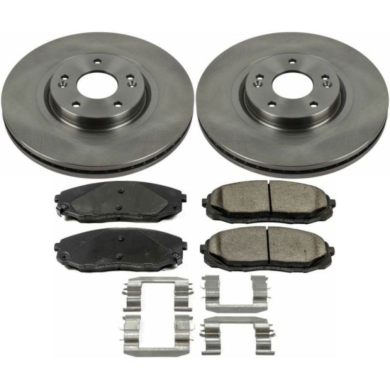 Power Stop 15-19 Kia Sedona Front & Rear Z23 Evolution Sport Brake Kit