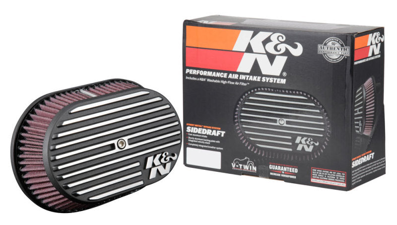 K&N Street Metal Intake System for 12-16 Harley Davidson Road King 103cl Side Draft Touring K&N Engineering