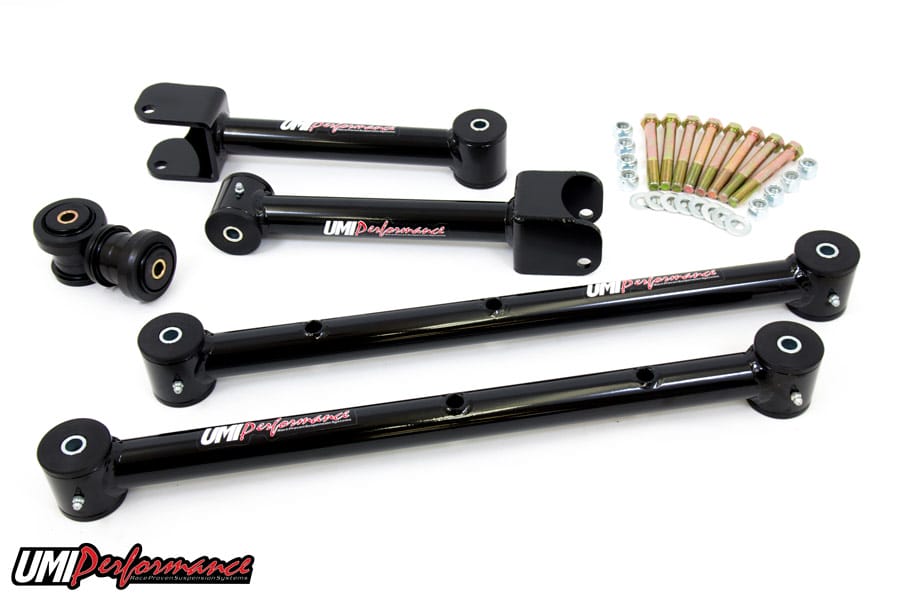 UMI Performance 1965-1967 GM A-Body Rear Control Arms Kit, Hardware Included - ARB401-B
